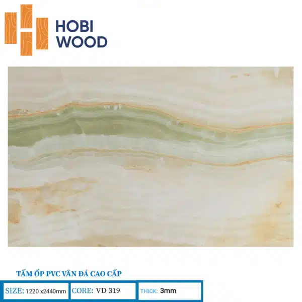 Tấm PVC giả đá Hobiwood